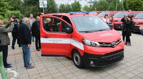 Toyota Proace for firemen 